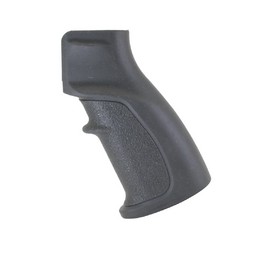Эргономичная прорезиненная пистолетная рукоять DLG Tactical для AR, чёрная