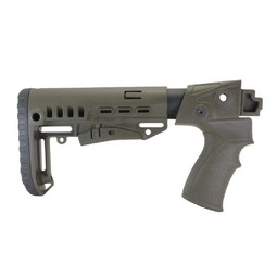 Комплект приклада на Сайгу охотничьего исполнения DLG Tactical TBS-Compact, олива